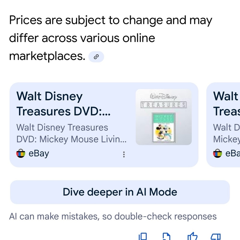 #1504**Walt Disney Treasures DVD Set Collection - Picture 6 of 13